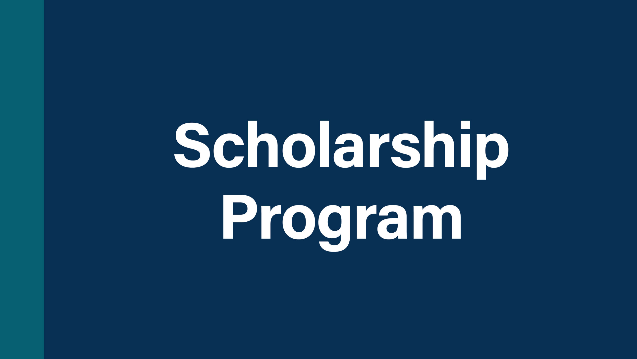 Scholarship website graphic for Professional Development grid